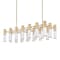 Cwi Lighting Pipes 21 Light Island/Pool Table Chandelier With Sun Gold Finish 1221P38-21-625 - alternate 4